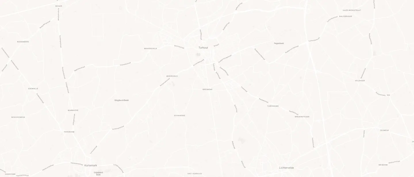 Juroo ligging op Google Maps